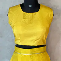 INDO FUSION HANDWORK PLAZO SET