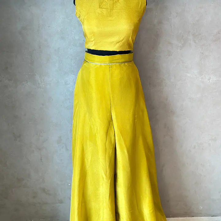 INDO FUSION HANDWORK PLAZO SET