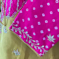INDO FUSION HANDWORK PLAZO SET