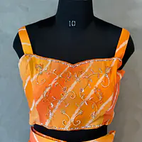 LAHARIYA DESIGNER PLAZO WITH SHURG SET - Rama Green - 42