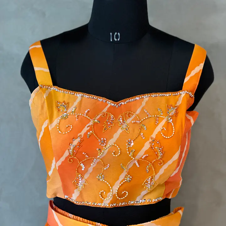 LAHARIYA DESIGNER PLAZO WITH SHURG SET - Rama Green - 42