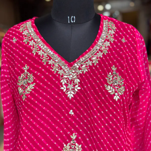MOTHDA SPECIAL HANDWORK KURTI - 38