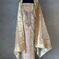PURE ORGANZA HANDWORK SUIT SET - Default Title