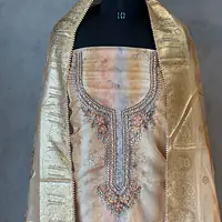 PURE ORGANZA HANDWORK SUIT SET