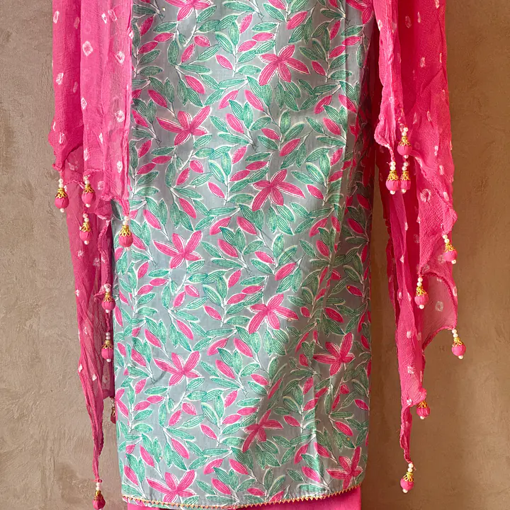 PURE COTTON SUIT SET
