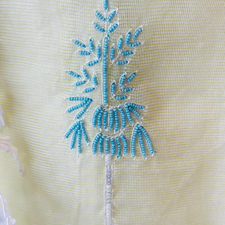 PURE KOTA DORIYA HANDWORK SUIT SET