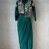PREMIUM INDO-FUSION SKIRT SET - 40