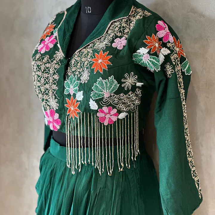 PREMIUM INDO-FUSION SKIRT SET - 44