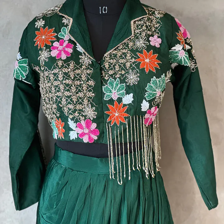 PREMIUM INDO-FUSION SKIRT SET