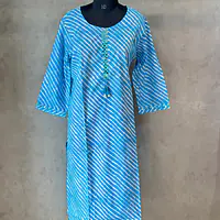 BEAUTIFUL LAHARIYA KURTI - 46