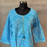 BEAUTIFUL LAHARIYA KURTI - 48