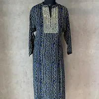 KURTI WITH SEQUENCE WORK - 48