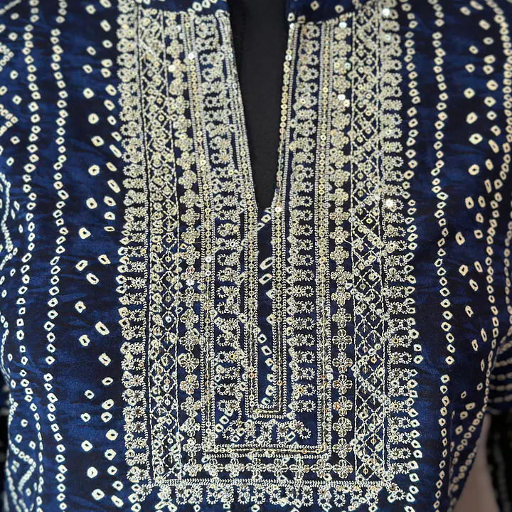 KURTI WITH SEQUENCE WORK - 52