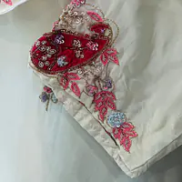 DRAPPING STYLE HANDWORK GOWN