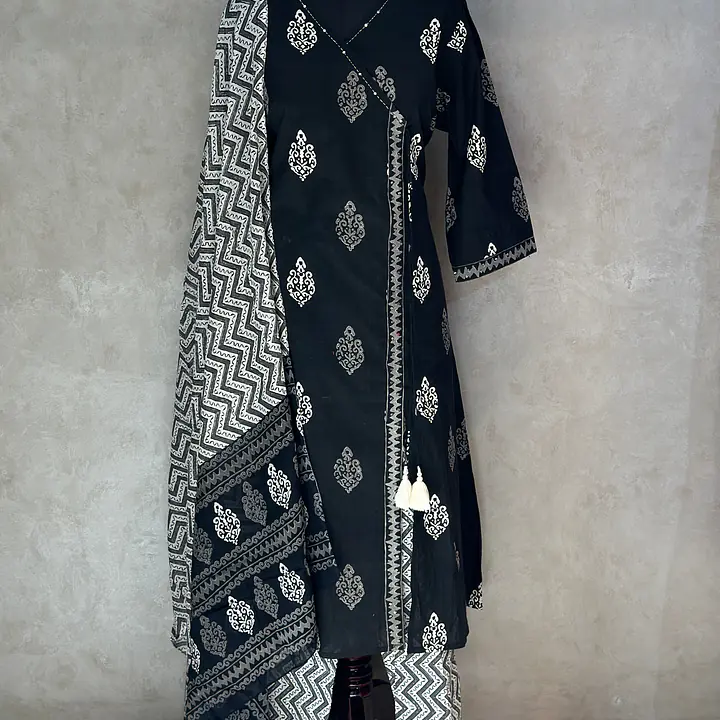 THREE PIECE ANGRAKHA SUIT - 46