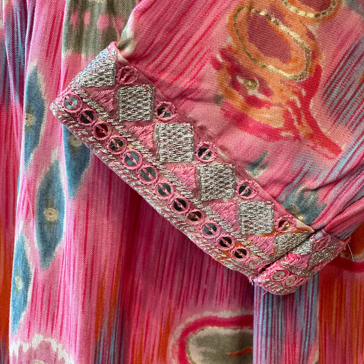 PRINTED ANGRAKHA SUIT