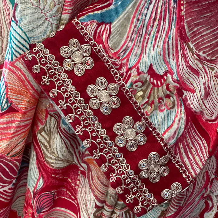 PRINTED ALIA CUT SUIT SET