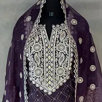 EMBROIDERED SUIT SET - 52