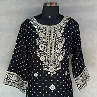 EMBROIDERED SUIT SET - Wine - 46