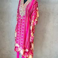 BEAUTIFUL KAFTAN SET - Light Peach - 40