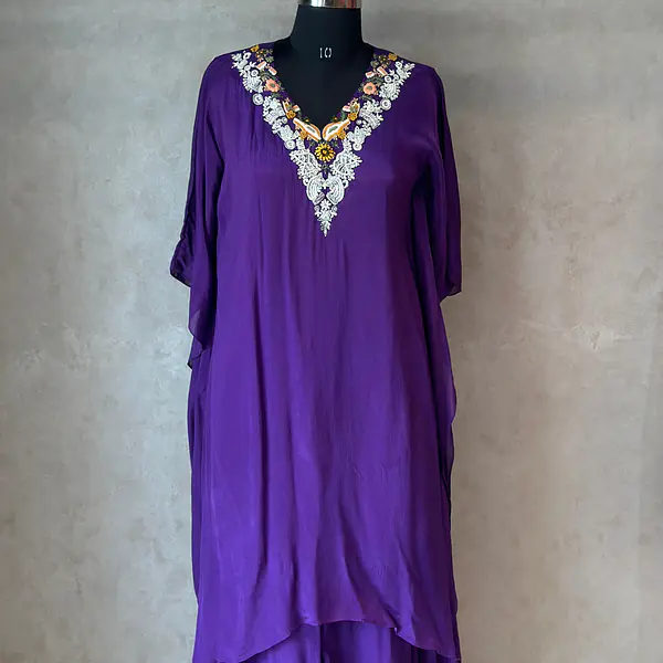 TRENDY KAFTAN IN  HANDWORK - 40