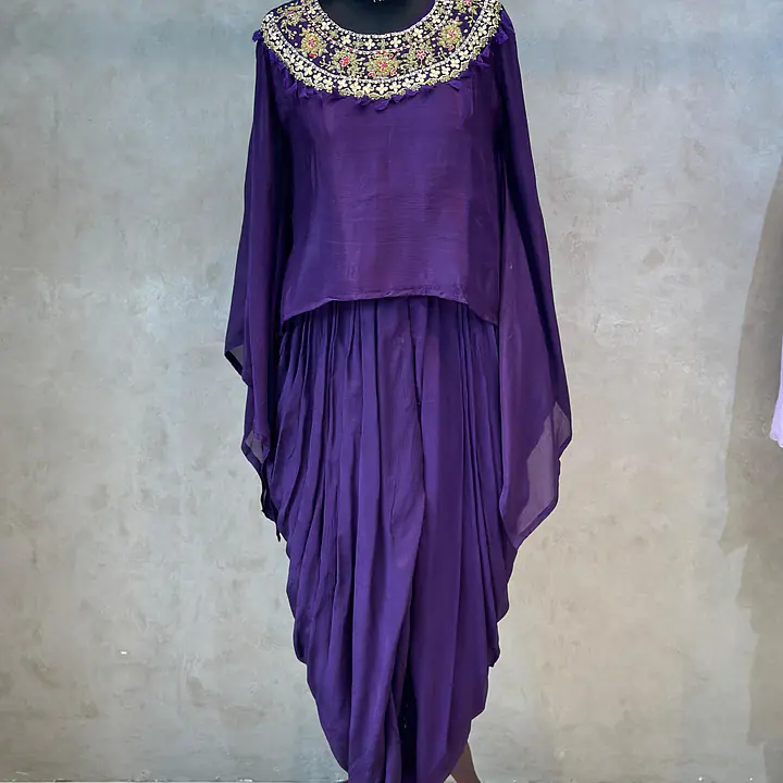 INDO-FUSION DHOTI CO-ORD SET - 36