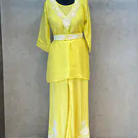 TRENDY HANDWORK PLAZO SET