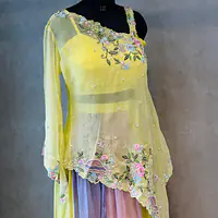 BEAUTIFUL INDO FUSION LEHNGA SET