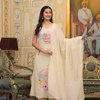 BEAUTIFUL EMBROIDERED TRENDY SUIT SET