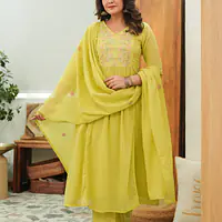 BEAUTIFUL EMBROIDERED MUL COTTON SUIT