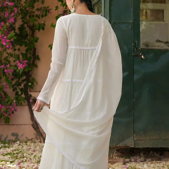 SUMMER SPECIAL ANARKALI GOWN SUIT - LAVENDER - 40