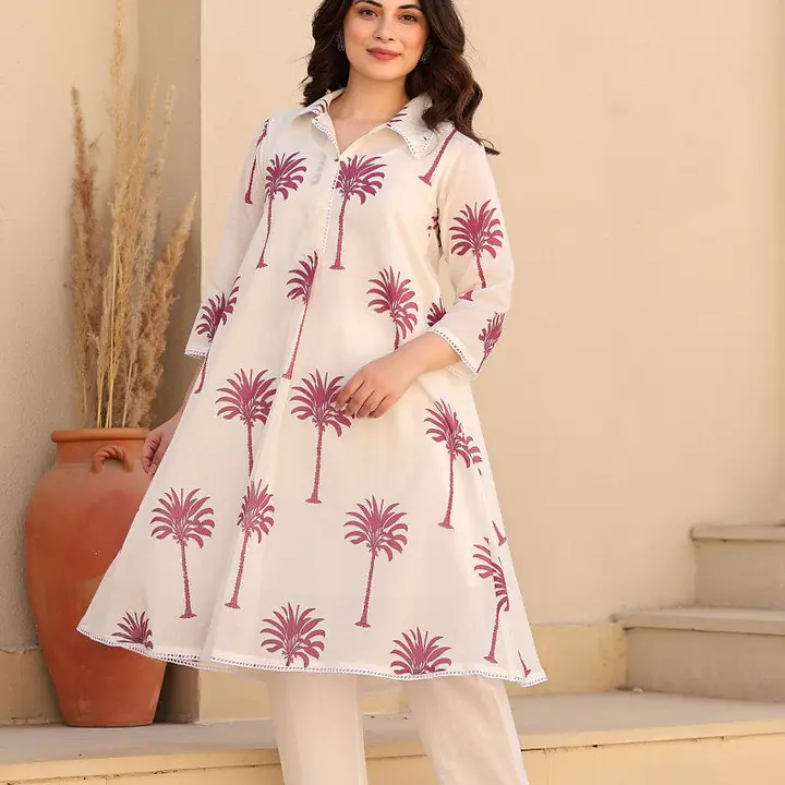 TRENDY MUL COTTON SET - Wine - 38