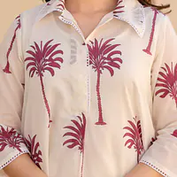 TRENDY MUL COTTON SET - Yellow - 38