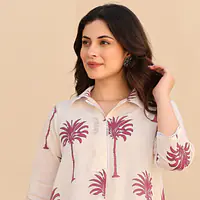 TRENDY MUL COTTON SET - Yellow - 42