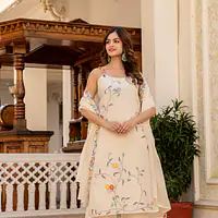 BEAUTIFUL EMBROIDERED SUIT SET - 36