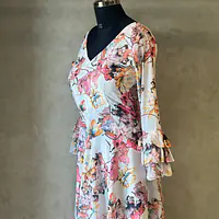 FLORAL LONG GOWN - 42