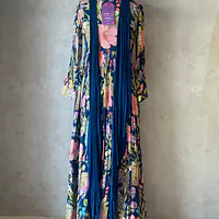 PURE CHINON HANDWORK GOWN - 40
