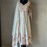 BEAUTIFUL ANARKALI SUIT WITH HANDWORK - 40