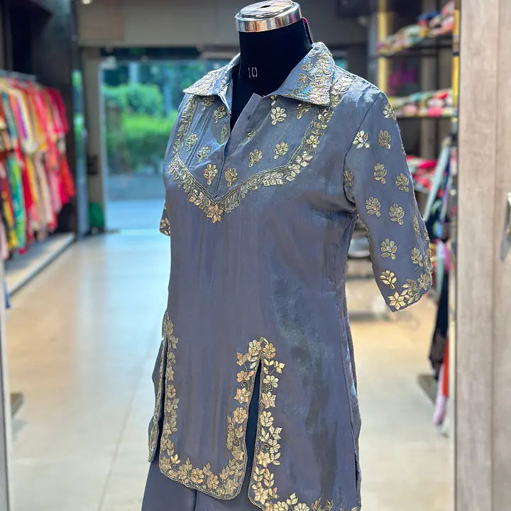 PURE ZARI HANDWORK CO-ORD SET