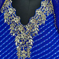 MOTHDA SPECIAL HANDWORK SUIT SET - Blue - 42