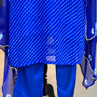 MOTHDA SPECIAL HANDWORK SUIT SET - Blue - 44