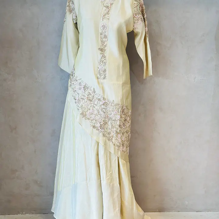 DESIGNER ZARDOSI HANDWORK PLAZO SET - 40