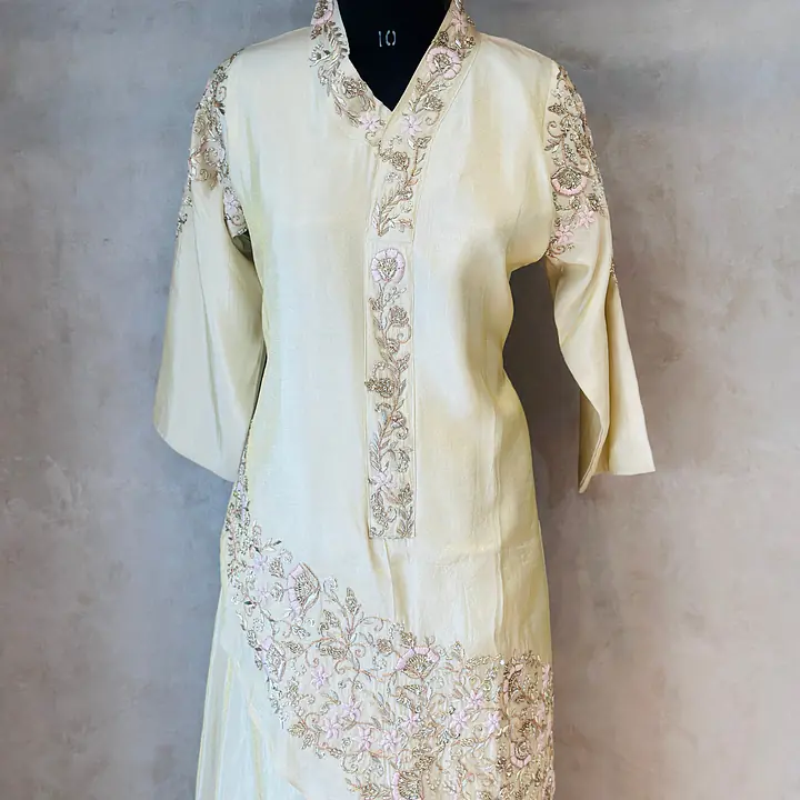 DESIGNER ZARDOSI HANDWORK PLAZO SET