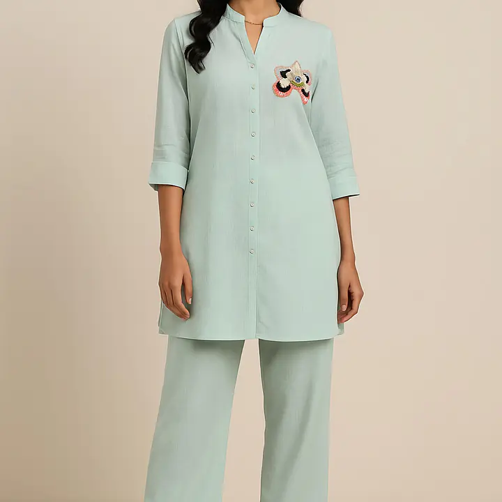 RAKHI SPECIAL HANDWORK CO-ORD SET - 38