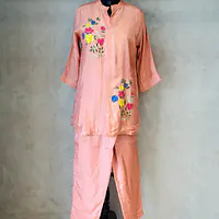 PURE CREPE CO-ORD SET FOR RAKHI - 38