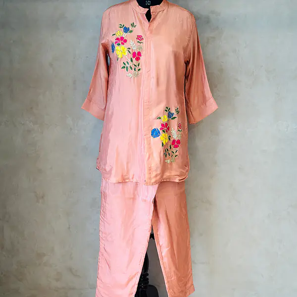 PURE CREPE CO-ORD SET FOR RAKHI - 38