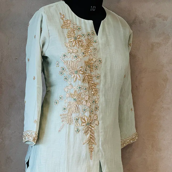 RAKHI SPECIAL CO-ORD SET IN PURE MULCHANDARI - Light Lavender - 40
