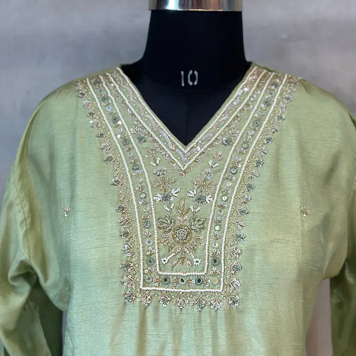PURE MODAL SILK SUIT SET FOR RAKHI - 42