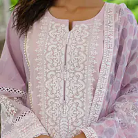 PREMIUM PAKISTANI STYLE STRAIGHT SUIT - Sea Green - 42