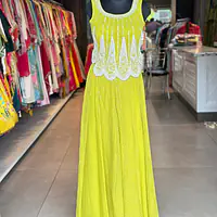 DESIGNER HANDWORK PLAZO SET - 38